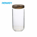 Custom Fancy Design New Pure Glass Jar With Lid Wholesale Hot Sell